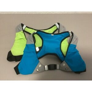 Wildsaver LED Reflective Running 2 Vests Women S Blue Green Light Up Safety Gear